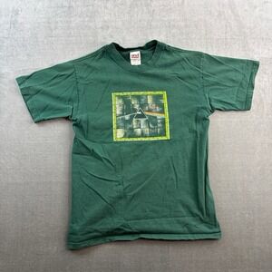 VTG Pink Floyd Dark Side Of The Moon 30th anniversary Shirt Green Band T Men's S